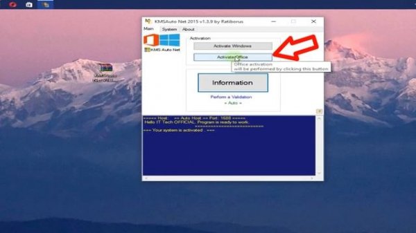 Activate Microsoft Office 2016 for FREE using KMS Auto!~for Windows.