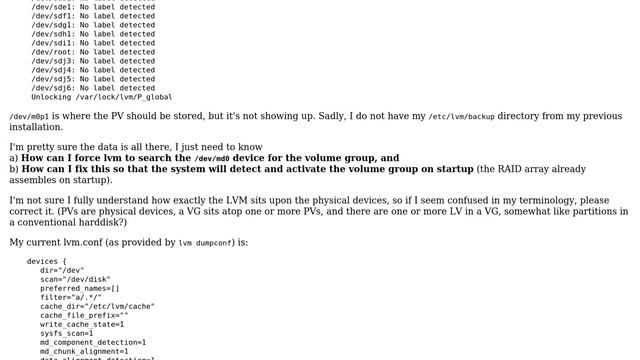DevOps & SysAdmins: Linux Mdadm + LVM recovery смотреть онлайн