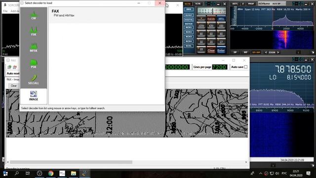 WEFAX with msi.sdr смотреть онлайн
