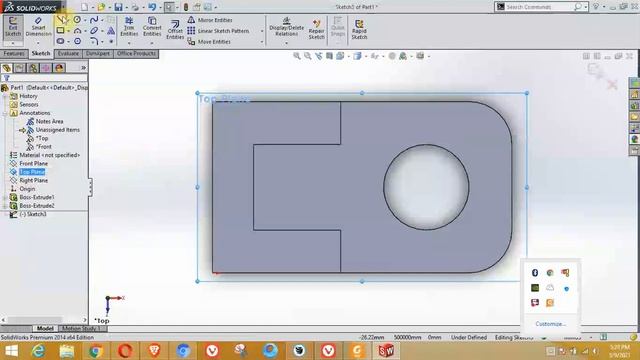 10 Solidworks practice simple drawing and learn ansys data смотреть онлайн