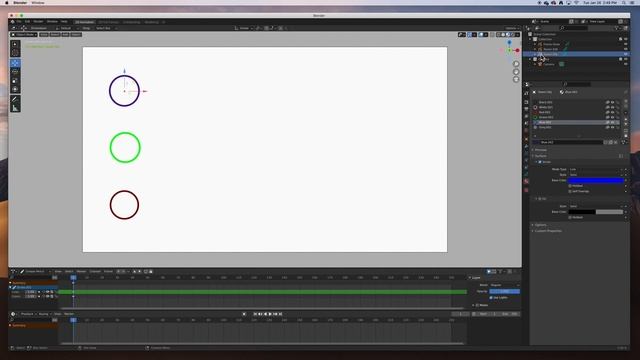 How to animate using Tweening & Frame by Frame, Blender 2D Animation using Grease Pencil смотреть онлайн