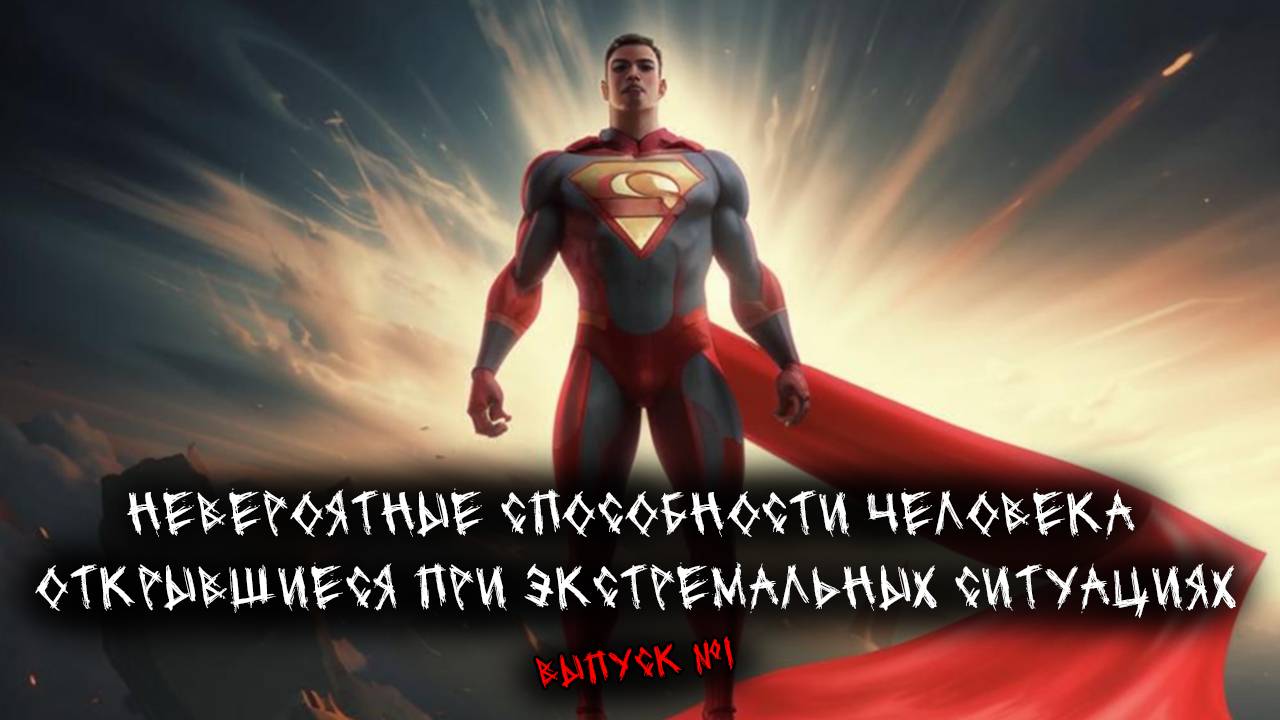 Невероятные способности человека открывшиеся при экстремальных ситуациях (5в1) Выпуск №1