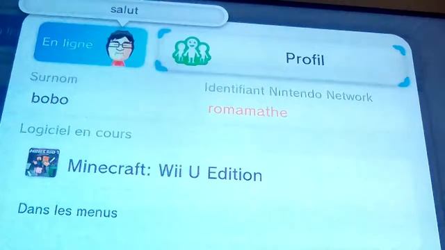 Comment savoir mon pseudo sur Wii u смотреть онлайн