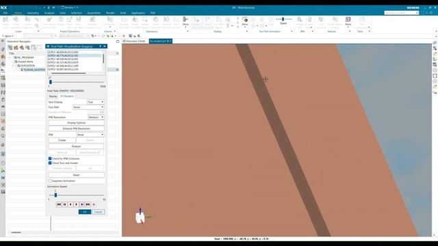 Siemens NX CAM - Multi-Axis Deposition - Simple Cube Example смотреть онлайн