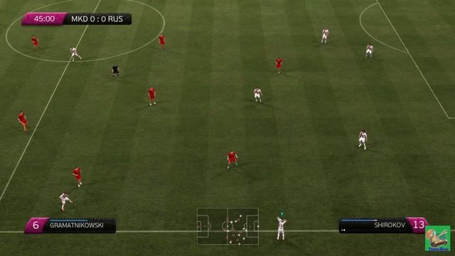 Fifa 12. EURO 2012. Macedonia - Russia