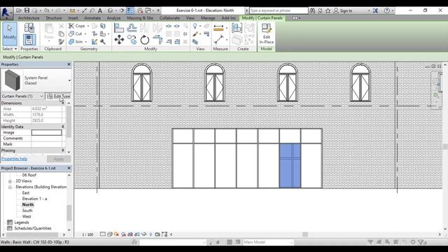 Curtain Walls in Revit Architecture Part Seven In Arabic смотреть онлайн