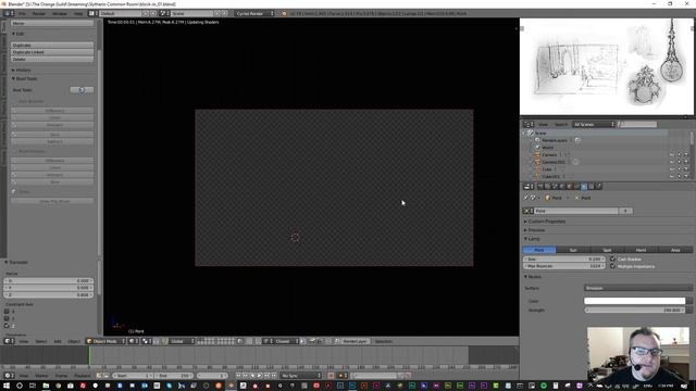 Conceptual Hard Surface Sculpting and Lighting in Blender 2.79 | Guild Live Stream #2 смотреть онлайн