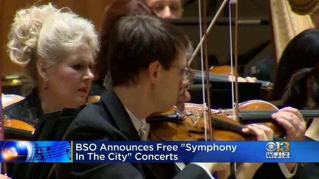 BSO Announces Its New Free 'Symphony In The City' Concert Program смотреть онлайн