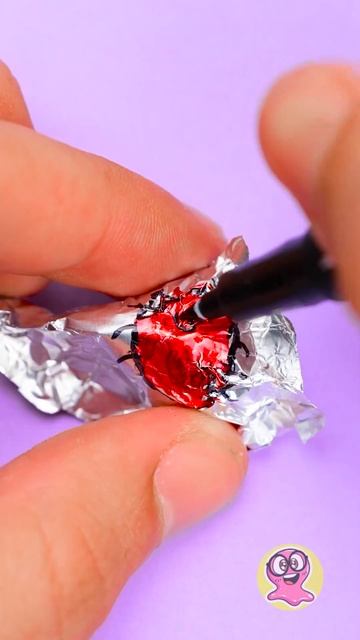 SUPER EINFACHES DIY! Entzückende Marienkäfer herstellen 🐞🤩 смотреть онлайн