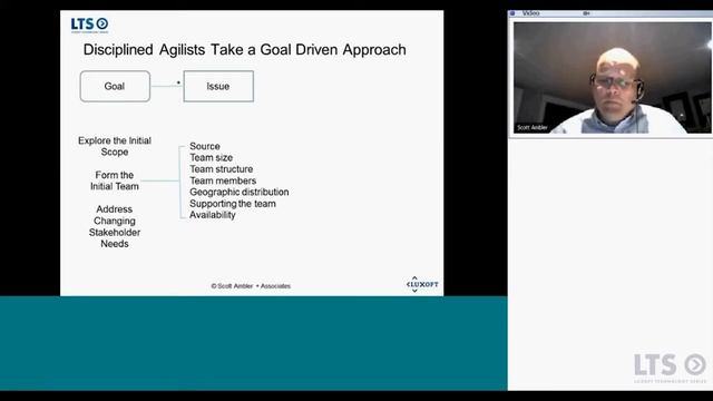 LTS Presents: Disciplined Agile Delivery process decision framework by Scott W. Ambler смотреть онлайн