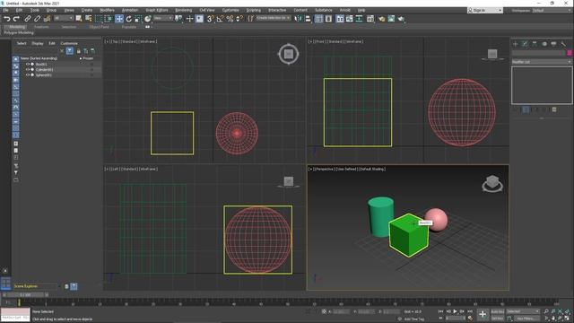 Viewports в 3ds Max смотреть онлайн