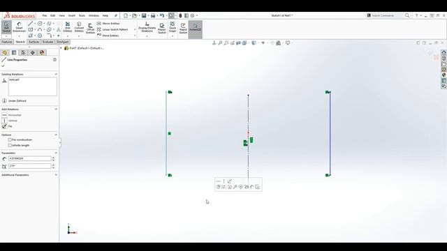 SOLIDWORKS Part-32 Mirror Entities смотреть онлайн