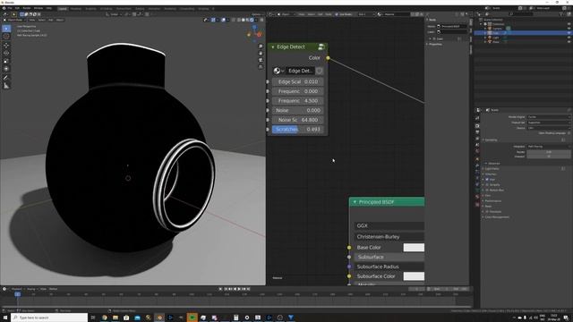 Tutorial-How to add edge-mask in blender 2.8+ смотреть онлайн