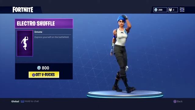 Fortnite Dance: Electro Shuffle смотреть онлайн
