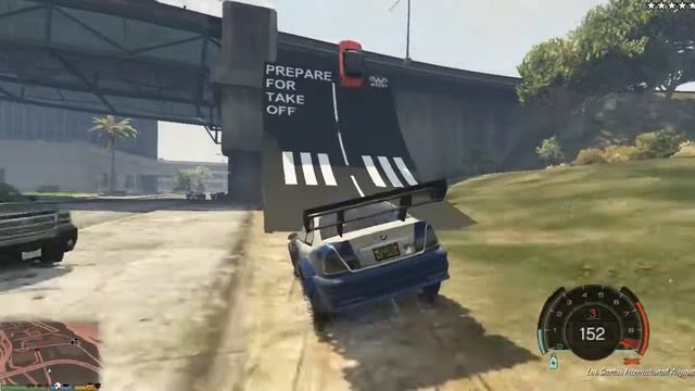 GTA V Car BMW Speeds 540 Destroyer HD 720 смотреть онлайн