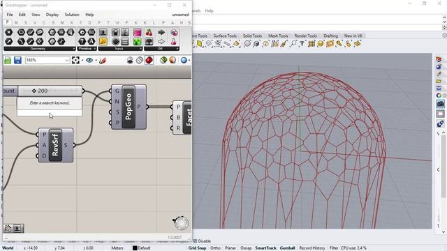 Easy Grasshopper Tutorial for Beginners | Voronoi Shell | Rhino Grasshopper смотреть онлайн