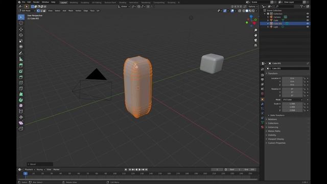 How to avoid bevel distortion tutorial - 3D modeling process in Blender 2.9 смотреть онлайн