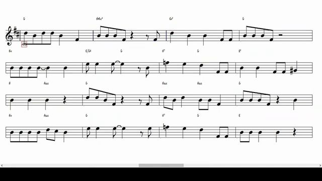 Sixteen Tons - Merle Travis 1947 v2 (Alto Sax Eb) [Sheet Music] смотреть онлайн
