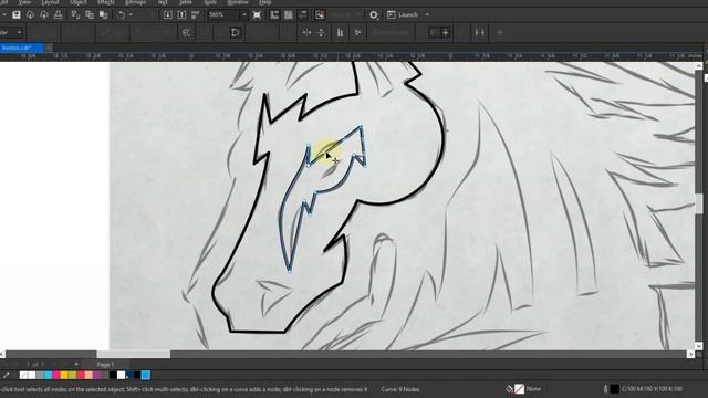How To Create Mascot / Gaming Logo Sketch To Vector - Coreldraw Tutorial with Ahsan Sabri смотреть онлайн