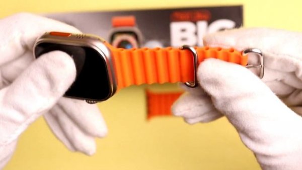 T900 Ultra Smart Watch Straps Install