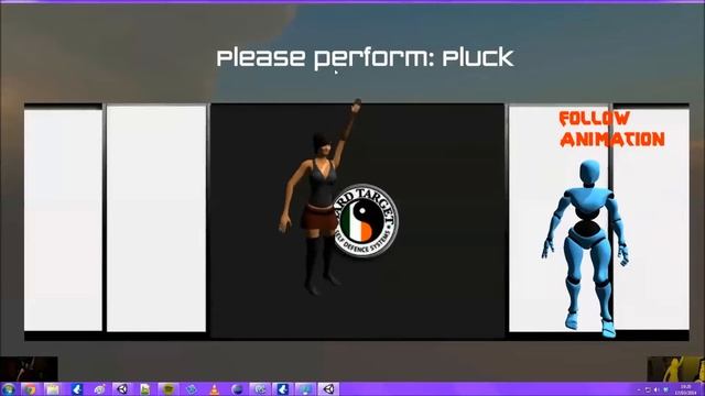 Custom Gesture Detection with Kinect in Unity demo scene for my FYP смотреть онлайн