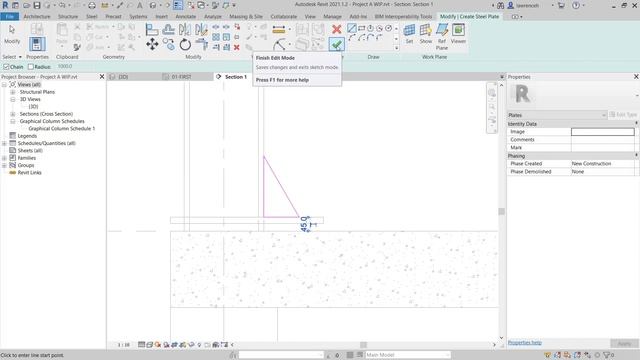 Revit 2021 Training For Structures Essentials Module 9.4 Steel Connections смотреть онлайн