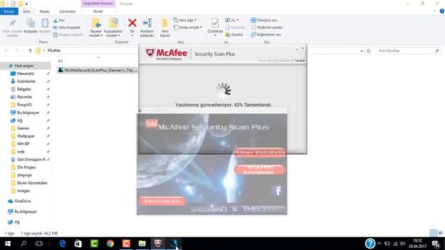 McAfee AntiVirus programı Full Yapma смотреть онлайн