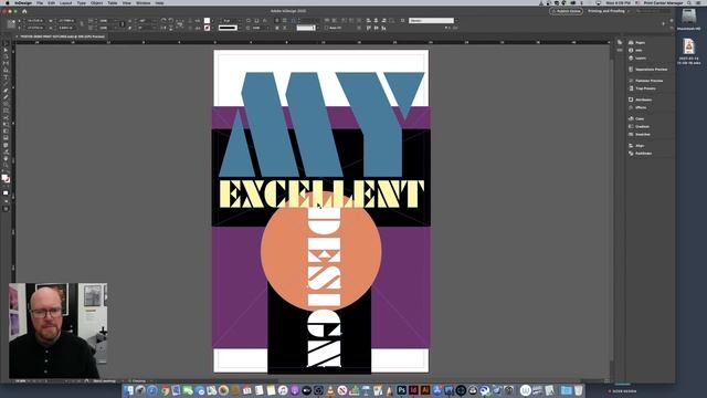 CFA PRINT CENTER: How to set up a print in InDesign смотреть онлайн