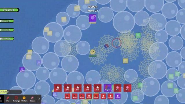 Florr.io ocean WAVE 22! MYTHIC BUBBLE FOUND!! смотреть онлайн