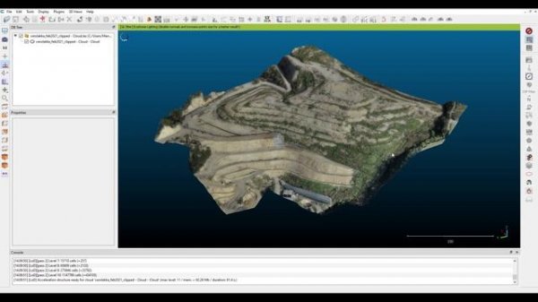 Introducing CloudCompare: Open Source 3D point cloud editing and processing software