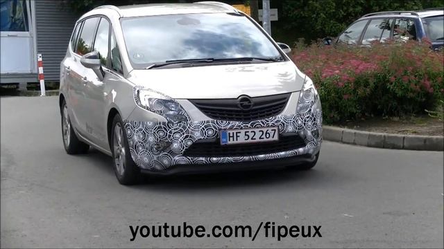 Fake Spyshot Opel Zafira Tourer ! смотреть онлайн