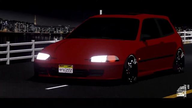 [ Bones & Eddy Baker - LooseScrew ] Honda Civic Animation смотреть онлайн
