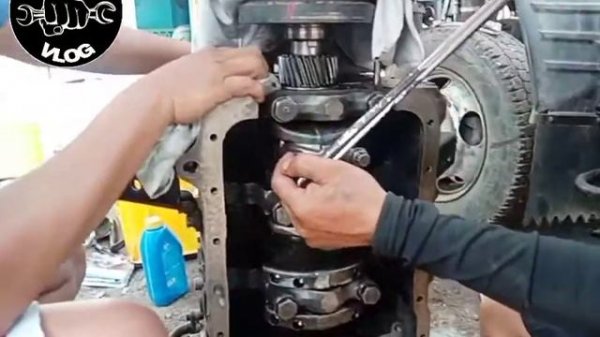 ASSEMBLE 4BE1 ENGINE