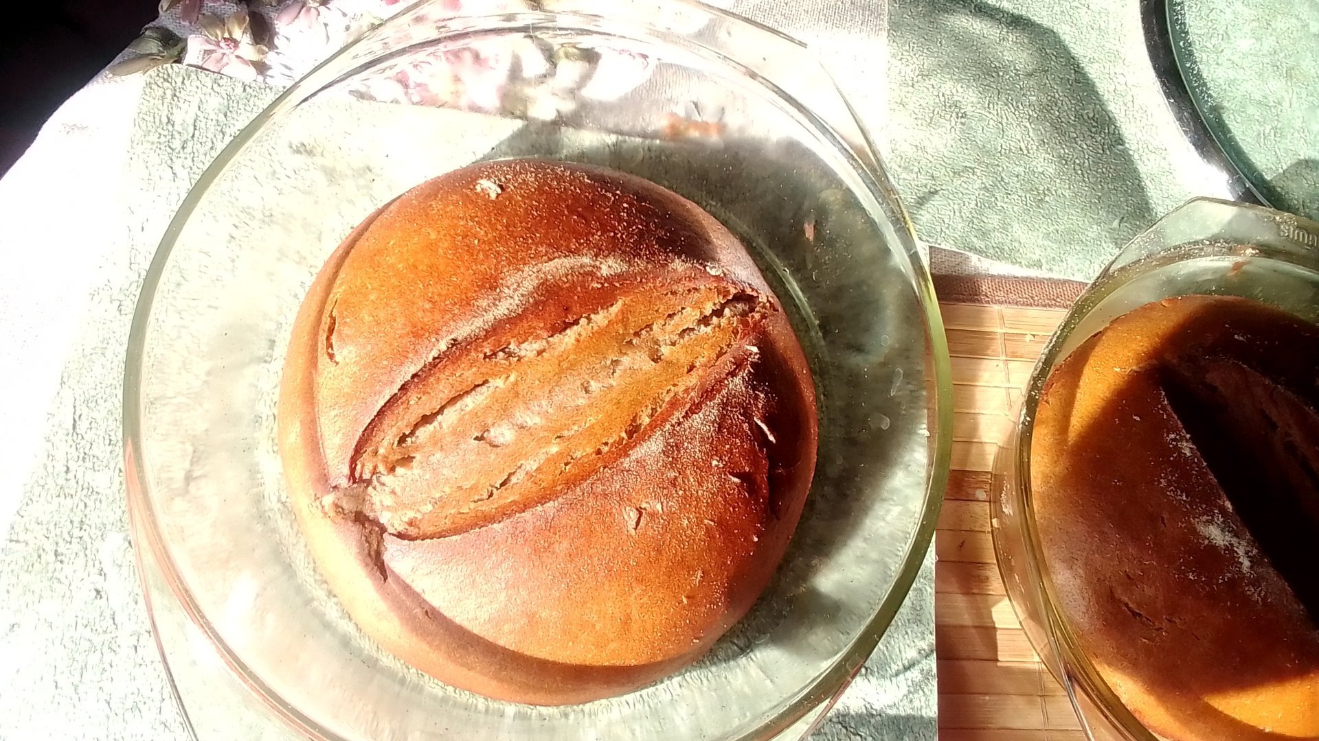 Хутор Вишняковых на связи . Как испечь свой первый хлеб , по старинному рецепту без химии.