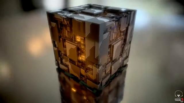 Greeble Cube Turntable смотреть онлайн