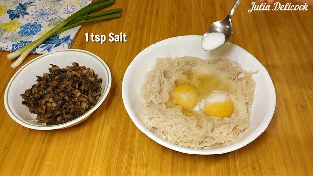 HOMEMADE POTATO WAFFLES WITH MUSHROOMS | HOW TO MAKE Best Potato Waffles | Easy Recipe смотреть онлайн