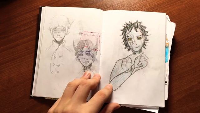 !Возвращение! ОБЗОР ТРЁХ СКЕТЧБУКОВ №5 смотреть онлайн