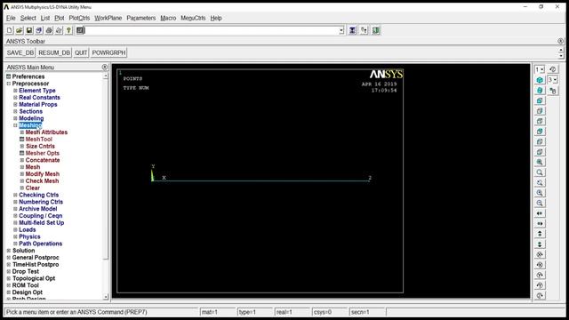 Harmonic Analysis of Beam Using ANSYS смотреть онлайн