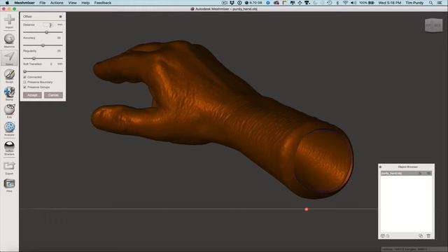 Meshmixer Hollow Form смотреть онлайн