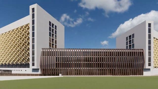 Multifunctional resort and entertainment complex ARCHICAD 23 + GRASSHOPPER + LUMION 10 смотреть онлайн