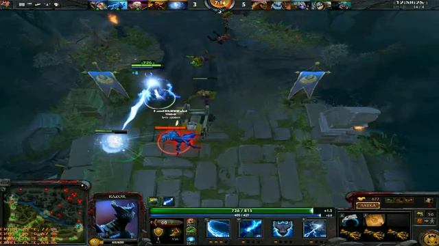 Гайд Dota 2 на Razor смотреть онлайн