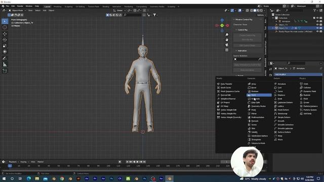 Bone Heat Weighting || Failed to find solution for one or more bones in Blender смотреть онлайн