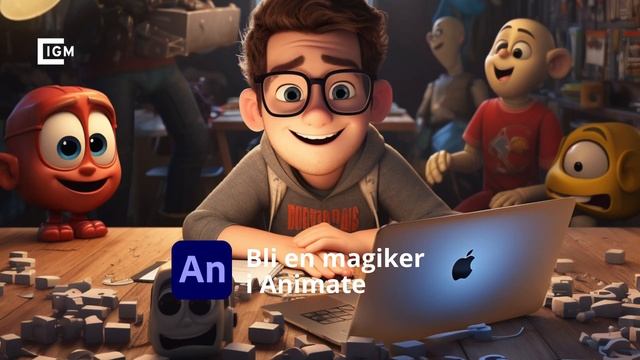 Kurs i Adobe Indesign, Photohop, Premiere Pro, Illustrator, After effects & Animate hos IGM 💛 смотреть онлайн