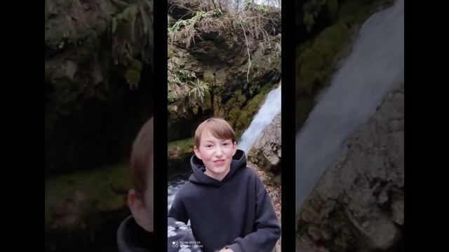 Армения. Дилижан. водопад  март 2023