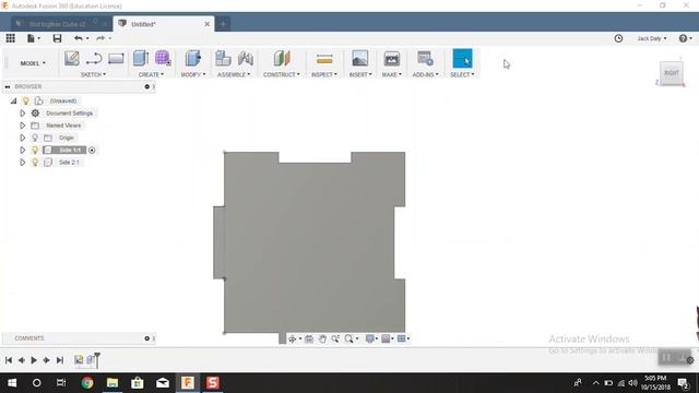 Fusion 360 for Beginners: Fully Lasercut-able Box смотреть онлайн