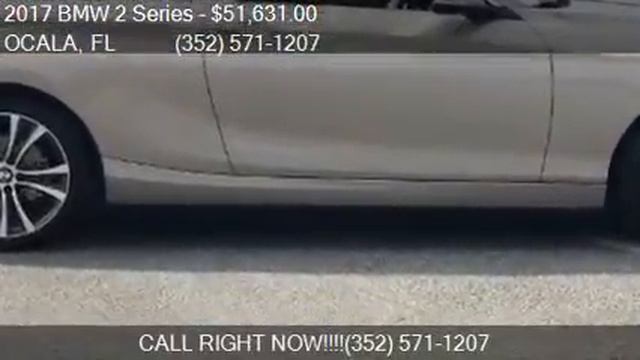 2017 BMW 2 Series 230i xDrive AWD 2dr Convertible for sale i смотреть онлайн