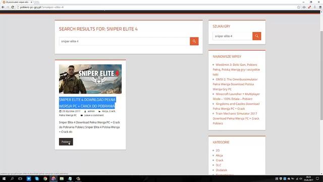 Sniper Elite 4 Download Pełna Wersja gry na PC i Crack Pobierz смотреть онлайн