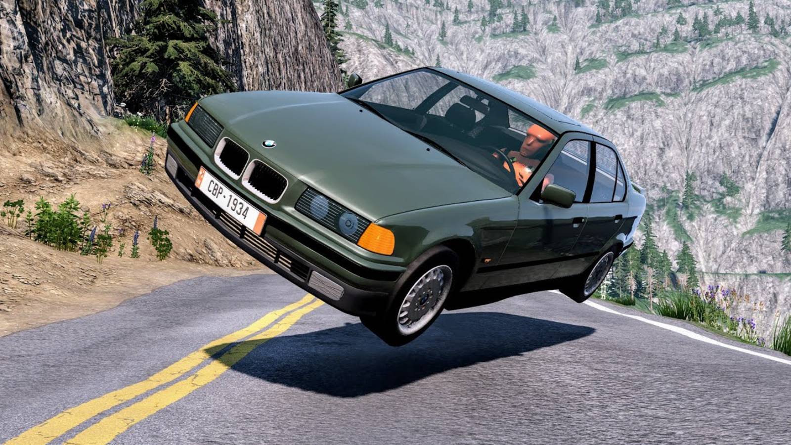 Инциденты На Обрыве, Аварии, Автокатастрофы, ДТП- BeamNG.drive игра про машины