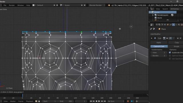 Modeling a mug in blender | Timelapse смотреть онлайн