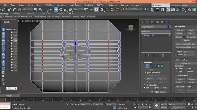 Final-Mechanical Modeling - Modeling Water Pump in 3Ds Max - Lesson thirty three смотреть онлайн